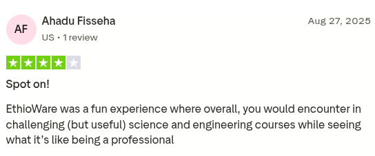 Trustpilot review